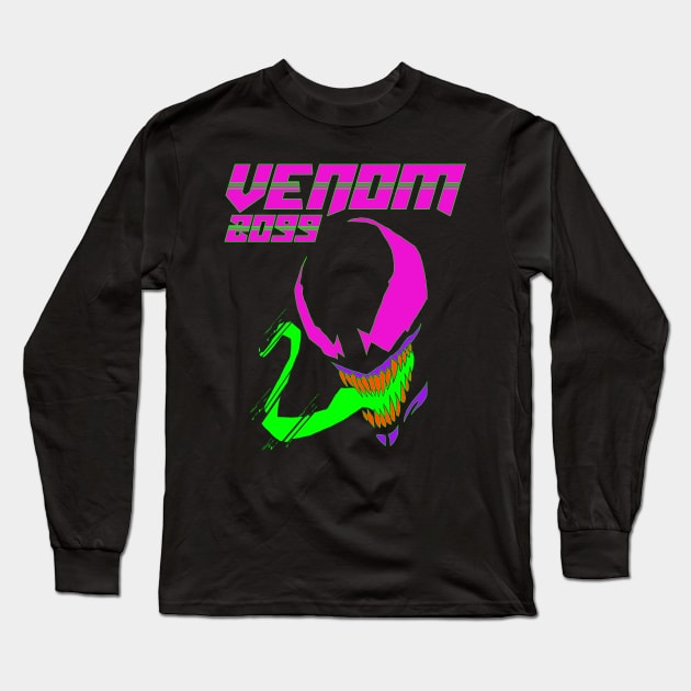 Future Symbiote Long Sleeve T-Shirt by illproxy